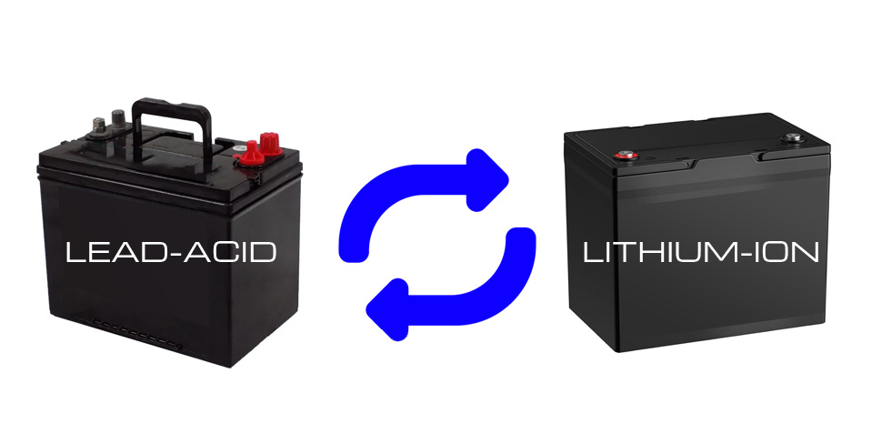 What Happens When Replacing BCI Group24 Lead-Acid Battery with Lithium Battery in a Vehicle