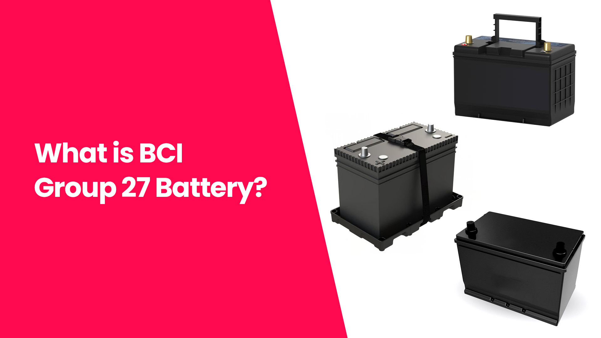what is bci group 27 battery